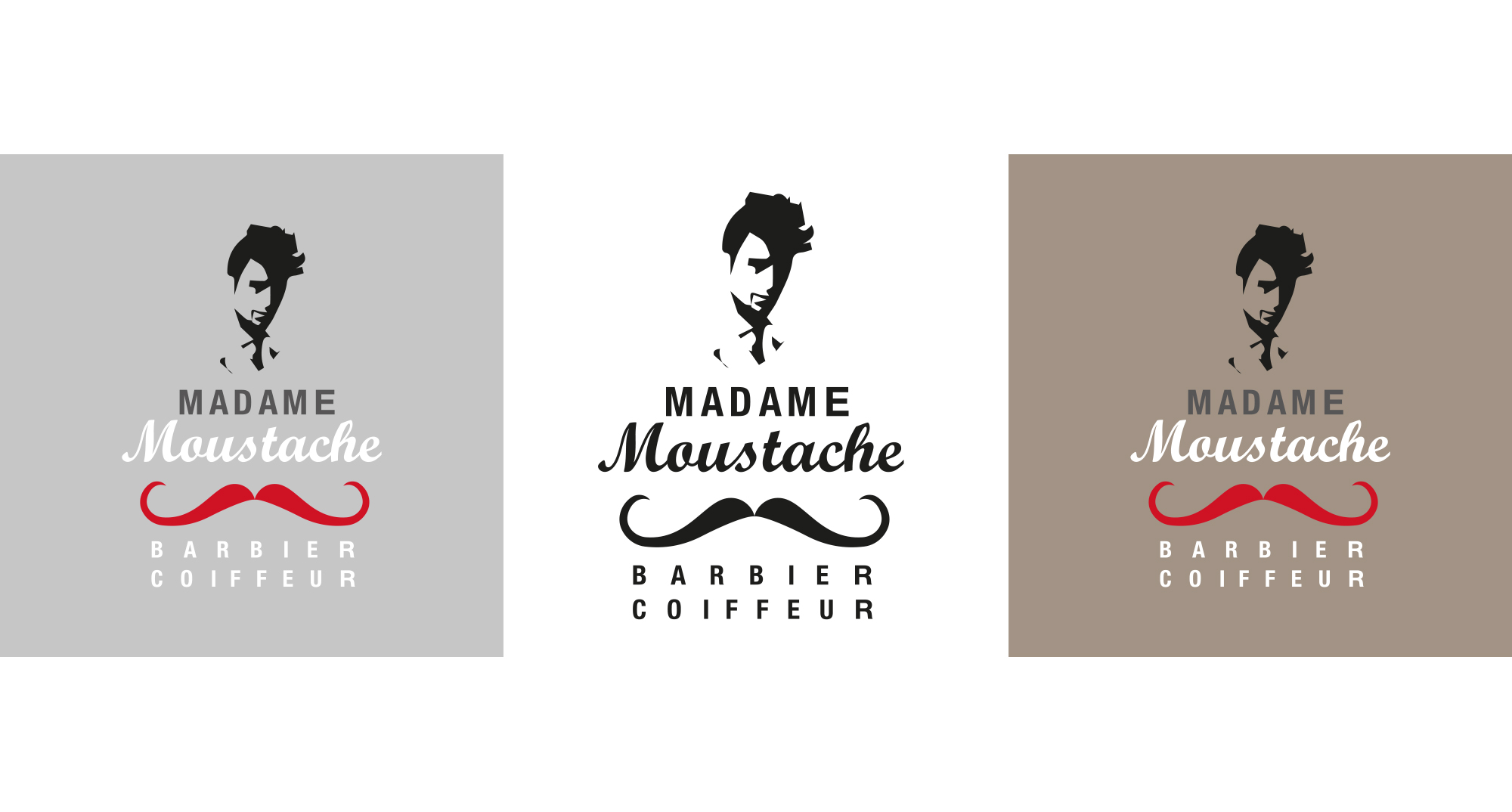 logo déclinaison charte graphique madame moustache