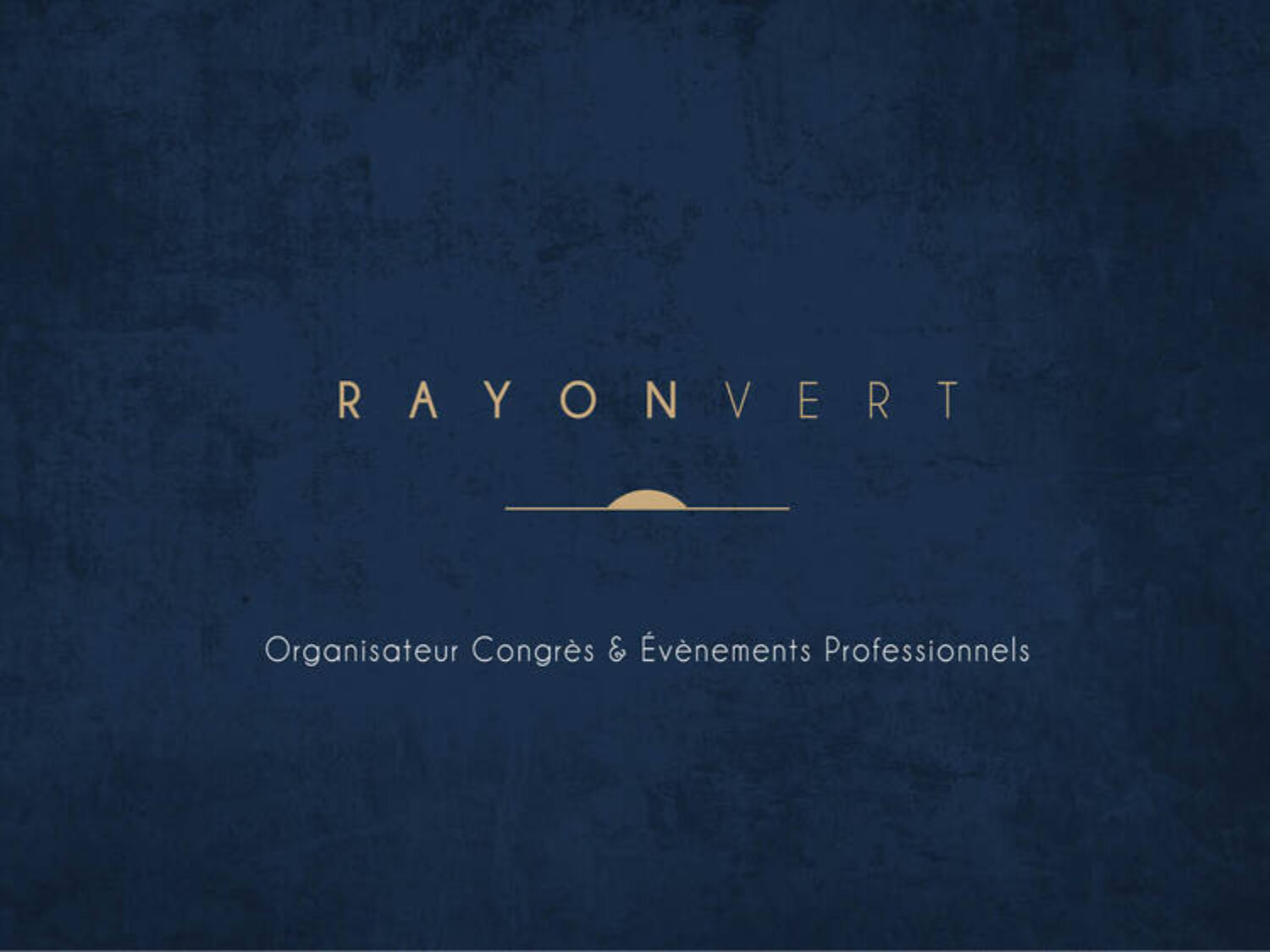 Création logo et identité visuelle agence evenementielle Rayon Vert