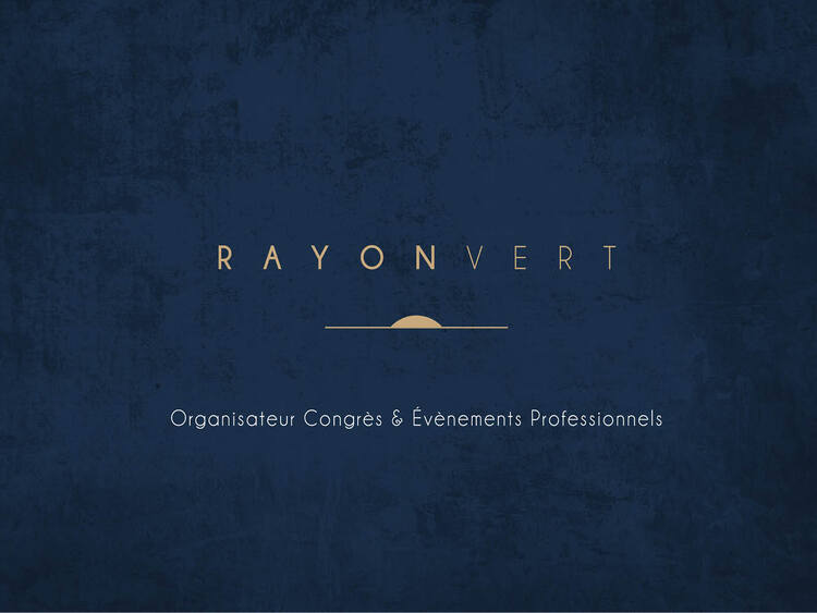 Création logo et identité visuelle agence evenementielle Rayon Vert
