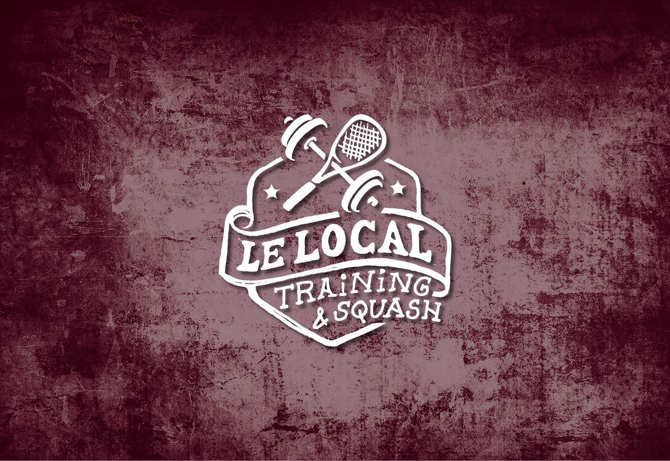 création logo salle sport crossfit squash le local