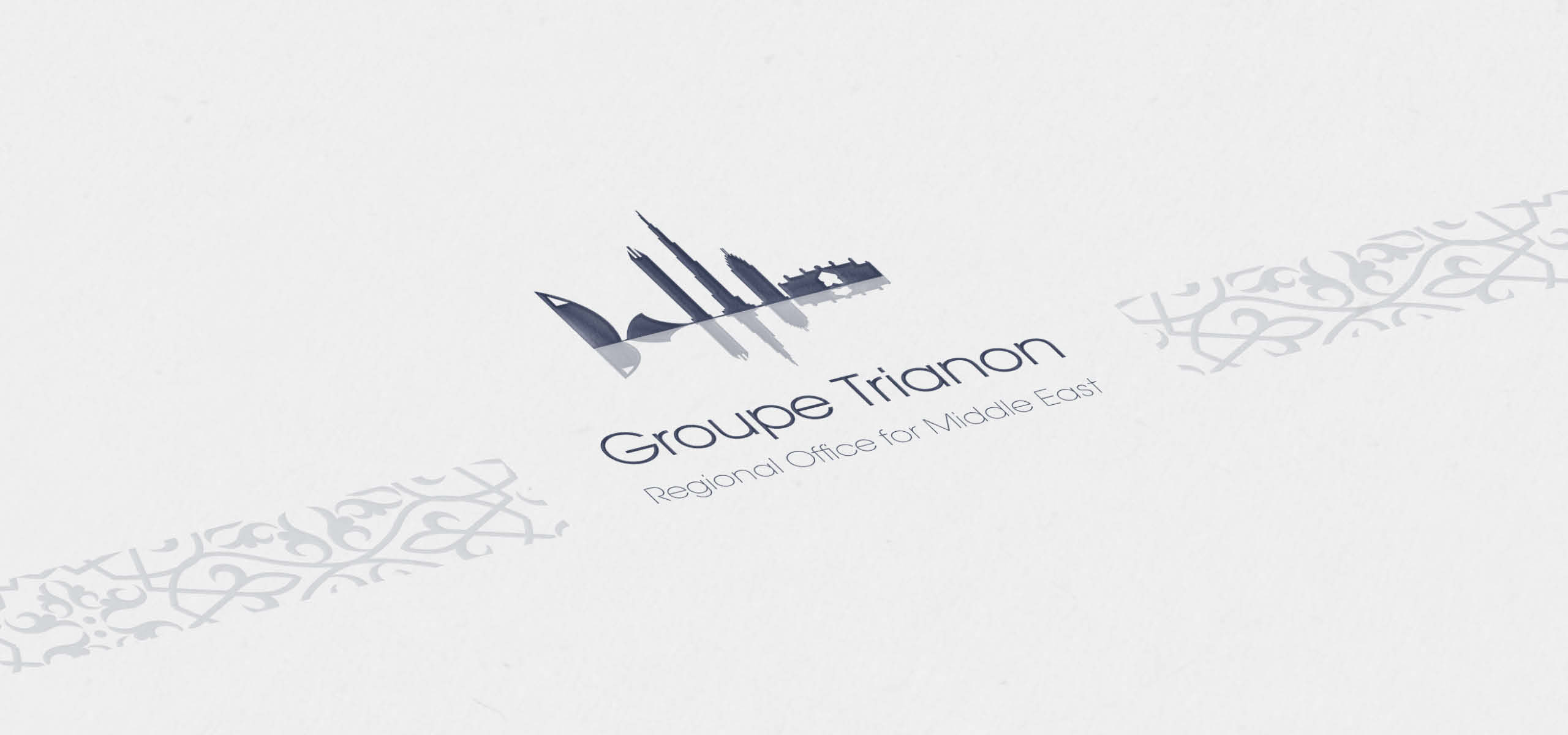 création logo et identité visuelle joaillerie luce Groupe trianon
