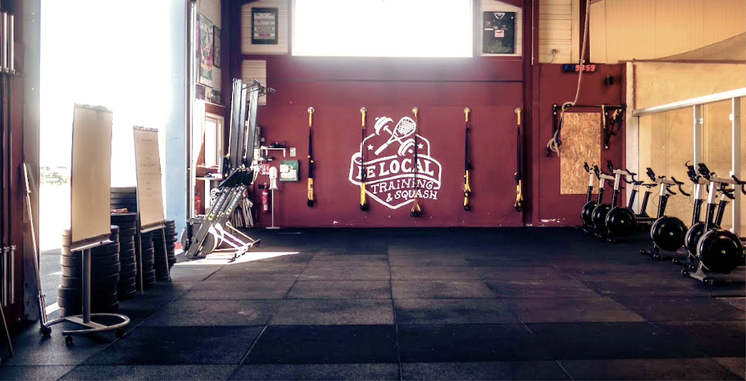 conception signalétique crossfit le local